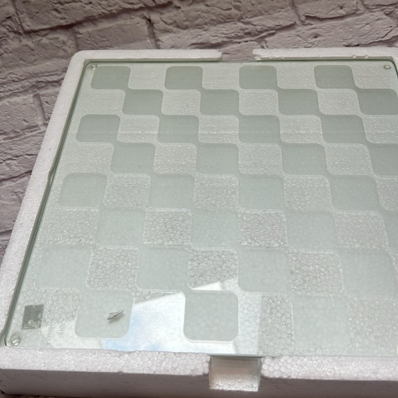 Glass chess game board Only no pieces - Picture 3 of 3